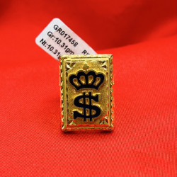 DOLLAR CROWN RING