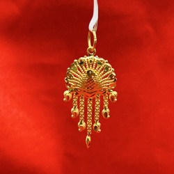 PEACOCK DANGLING LOCKET