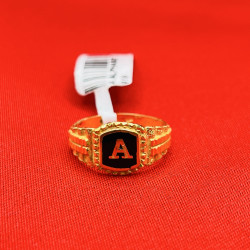 A ENAMEL RING