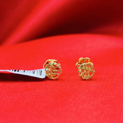 ABACUS ROUND EARRING