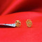 ABACUS ROUND EARRING