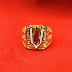 NAAMAM ENAMEL RING