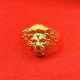 LION FULL GOLD RING
