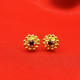 FLOWER STONE EARRING