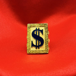 DOLLAR ENAMEL RING