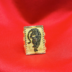 TIGER ENAMEL RING