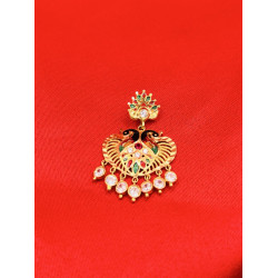PEACOCK ENAMEL LOCKET