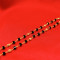 CRYSTAL BLACK BALL CHAIN