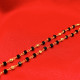 CRYSTAL BLACK BALL CHAIN CRYSTAL BLACK BALL CHAIN