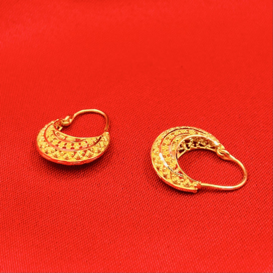 FANCY GOLD EARRING FANCY GOLD EARRING