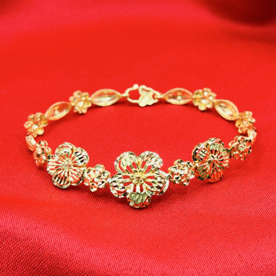 FLOWER GOLD BRACELET FLOWER GOLD BRACELET