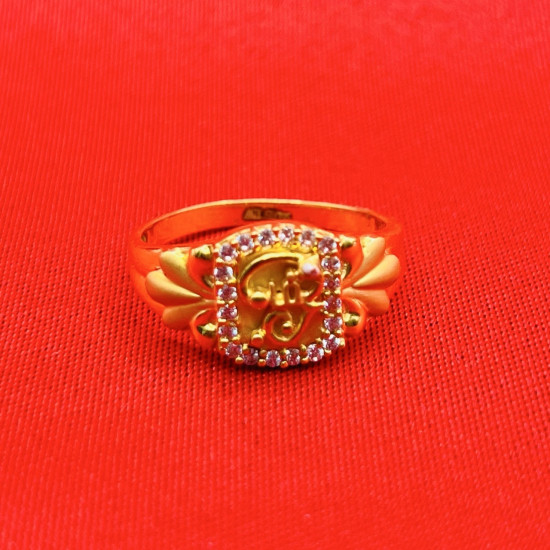 OM STONE DEISGN RING OM STONE DEISGN RING