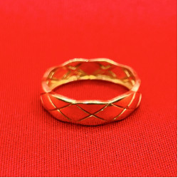 SNAKE SKIN DESIGN RING