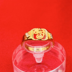 OM STONE FANCY RING