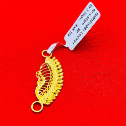 PEACOCK FULL GOLD MUGAPPU