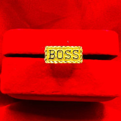 BOSS ENAMEL RING