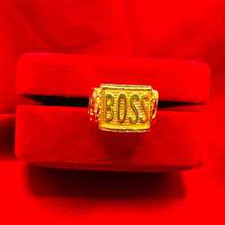 BOSS GOLD RING