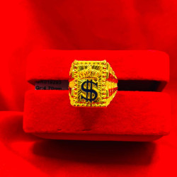 DOLLAR CROWN RING