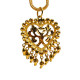 HEART DANGLING GOLD 