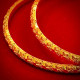 GOLD DESIGN BANGLES 916