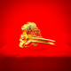 FANCY STONE GOLD RING 916 FANCY STONE GOLD RING 916