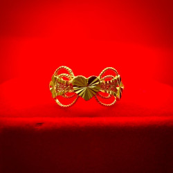 FANCY GOLD RING 916