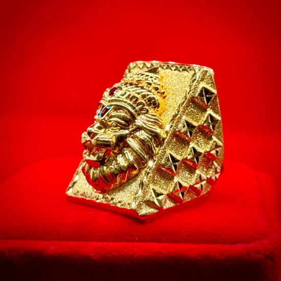 LION BISCUIT RING 916