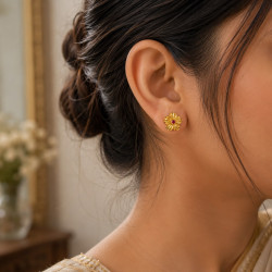 FLOWER EARRING