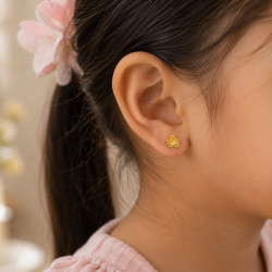 KIDS FLOWER EARRING