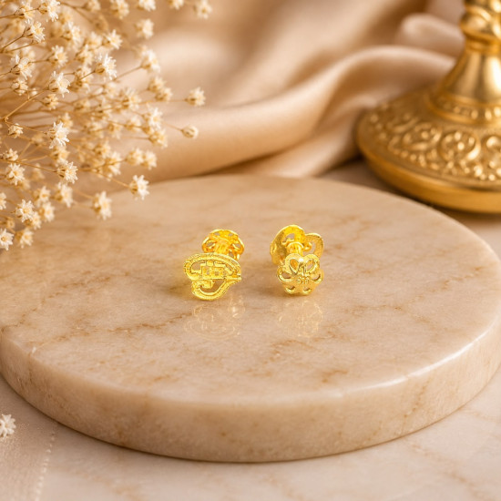 KIDS OM EARRING