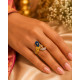 PEACOCK RING   ( FREE WORKMANSHIP)