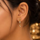 BOMBAY DESIGN EARRING   ( FREE WORKMANSHIP )