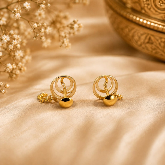 BOMBAY DESIGN EARRING   ( FREE WORKMANSHIP )