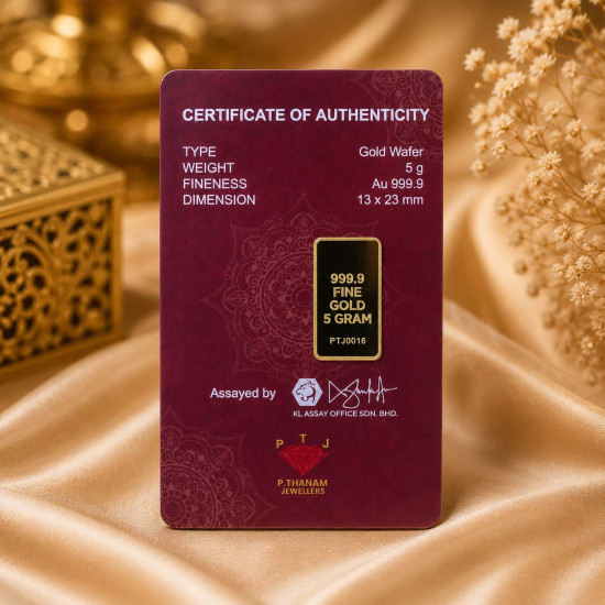5 GRAM GOLD BAR