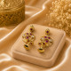 FANCY STONE EARRING   (FREE WORKMANSHIP)