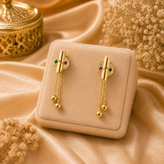 BOMBAY DESIGN EARRING   ( FREE WORKMANSHIP )