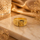 MAN SANSKRIT RING ( HOLLOW )