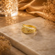 MAN SANSKRIT RING ( HOLLOW )