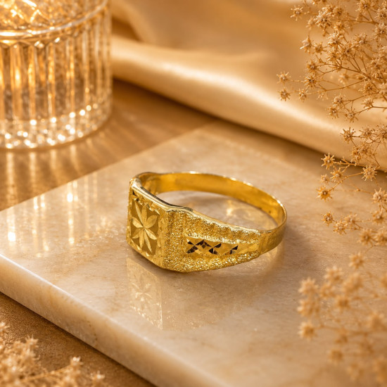 MAN MC RING  ( HOLLOW )