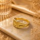 MAN MC RING  ( HOLLOW )