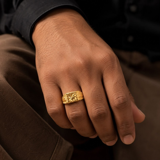 MAN MC RING  ( HOLLOW )