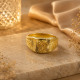 MAN OM RING  ( HOLLOW )