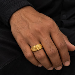 MAN OM RING  ( HOLLOW )