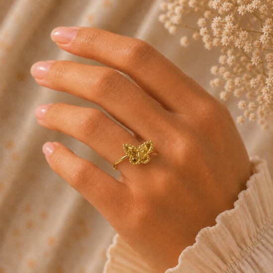 BUTTERFLY DESIGN RING