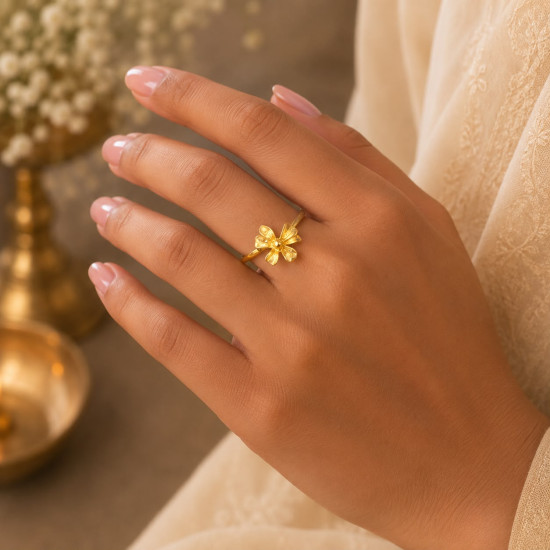 RIBBON DESIGN RING 