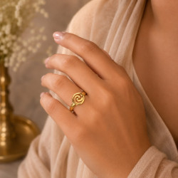 FANCY DESIGN RING ( HOLLOW )