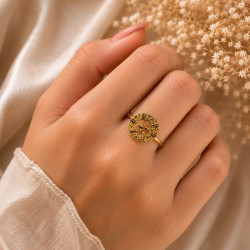 FANCY DESIGN RING ( HOLLOW )