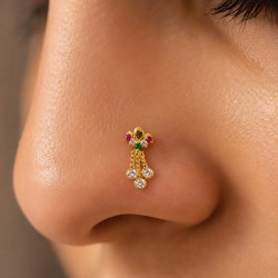 BOMBAY DESIGN NOSE PIN ( 916 )