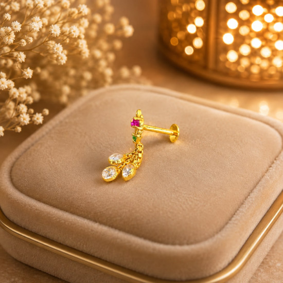 BOMBAY DESIGN NOSE PIN ( 916 )