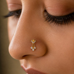 BOMBAY DESIGN NOSE PIN ( 916 )